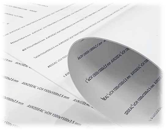 Folha PTFE Expandido AVKO eCH - Alta densidade